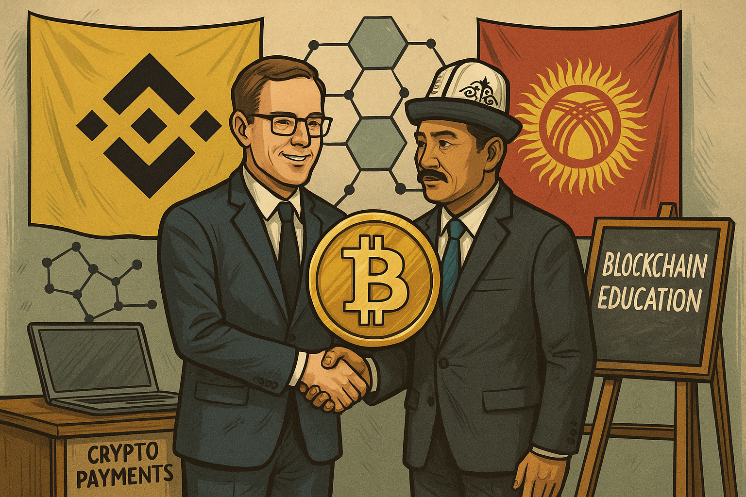 Binance Partners with Kyrgyzstan to Launch Crypto Payments and Blockchain Education
