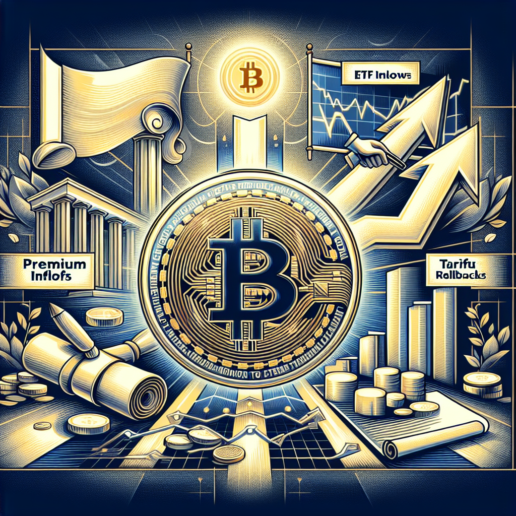 Bitcoin Maintains Gains Amid Increasing BTC ETF Inflows, Coinbase Premium, and Trump Tariff Rollback